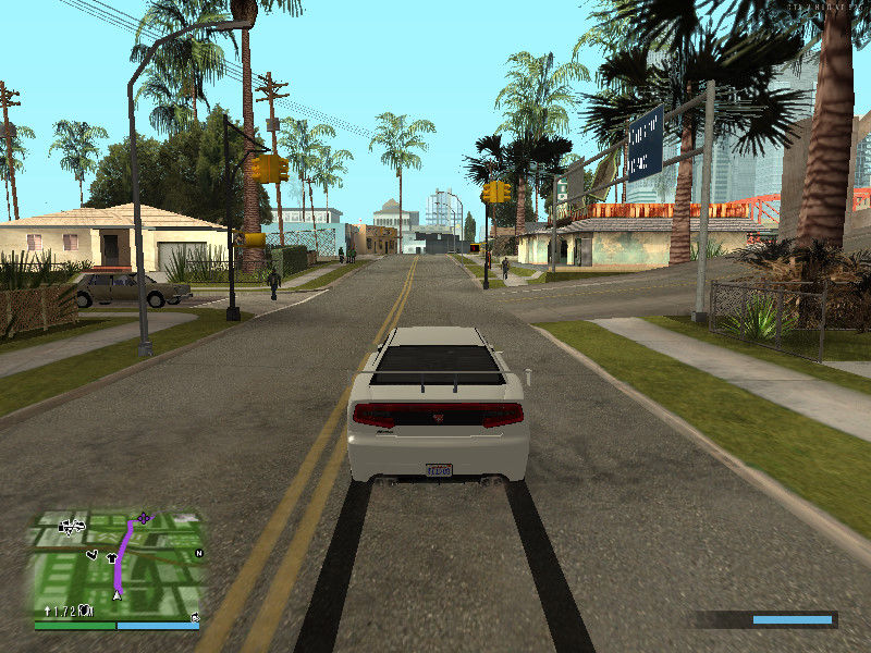 GTA San Andreas GTA V hud by DK 22 Pac 0.925v Mod  GTAinside.com